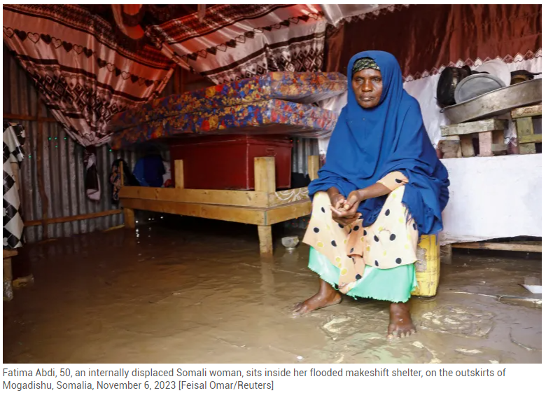 Discover the unfolding crisis in Somalia as unprecedented floods claim lives and displace thousands. Explore the link between extreme weather, climate change, and the region's vulnerability. Urgent insights on the need for global action to address and mitigate the impacts of environmental challenges