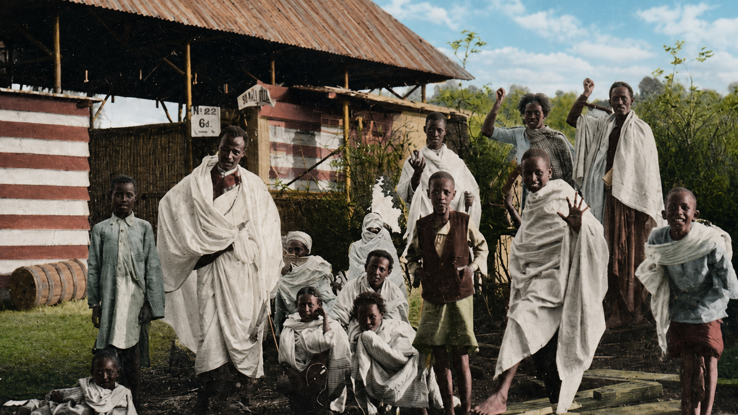 Bradford Revisits the 1904 Somali Village