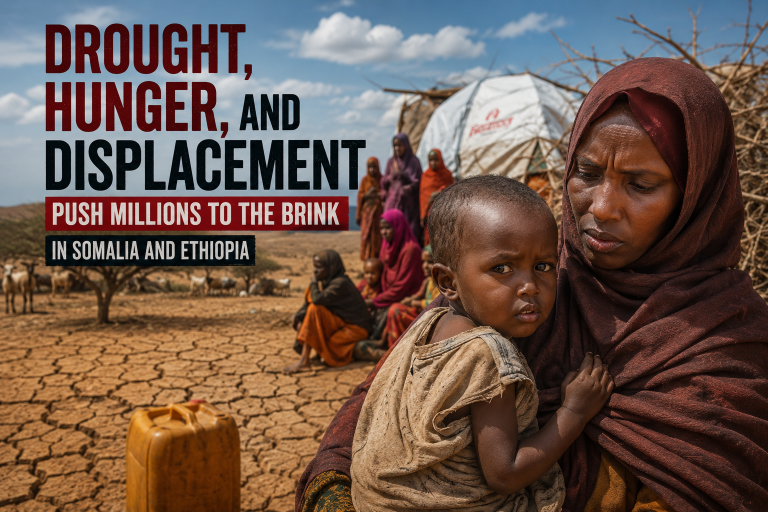 Drought, Hunger, and Displacement Push Millions to the Brink in Somalia and Ethiopia